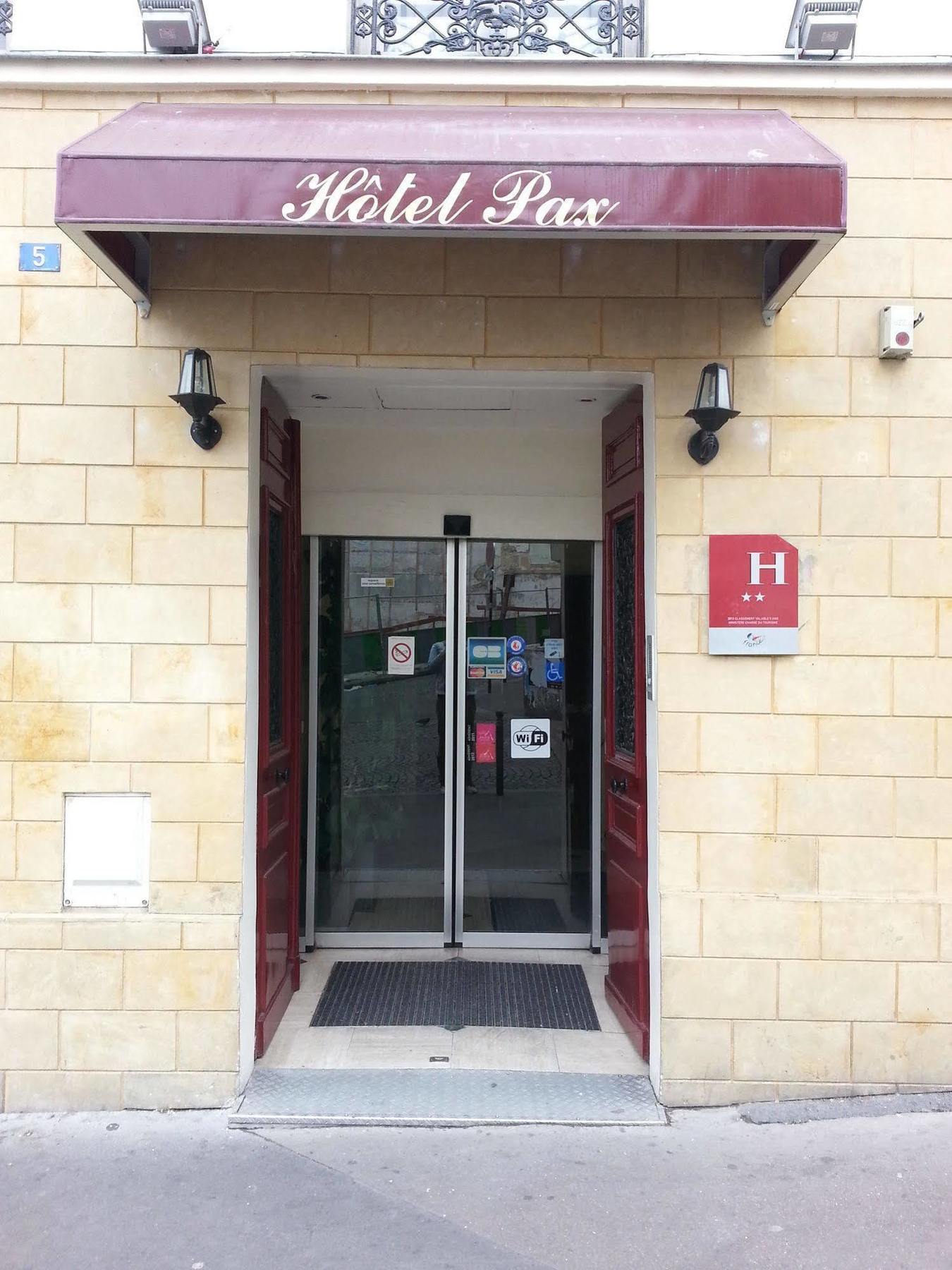 Pax Hotel Paris 18E Exterior photo